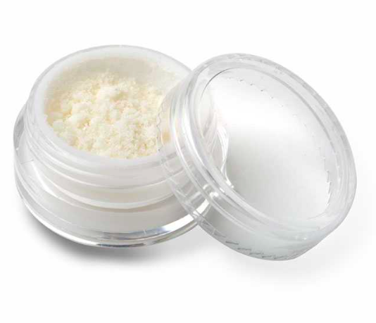 CBD Isolate Powder 99% white powder glass jar